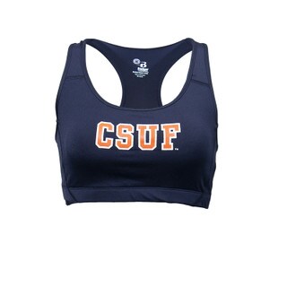 Badger CSUF Sports Bra - Navy